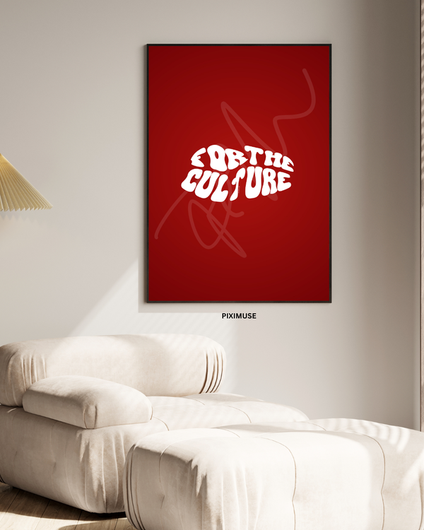 For The Culture - Red