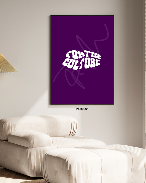 For The Culture - Purple