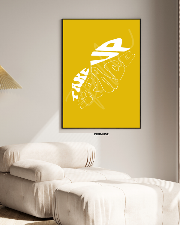 Take Up Space - Yellow