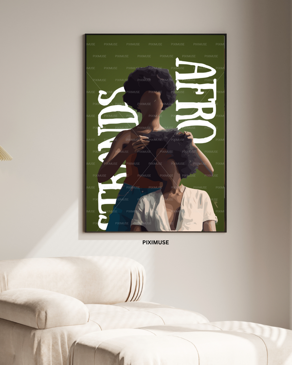 Afro Strands - Green