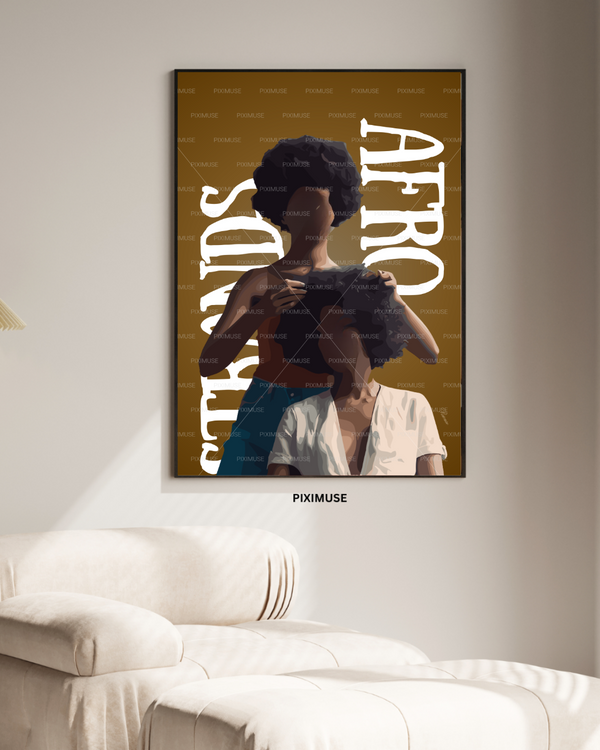 Afro Strands - Brown