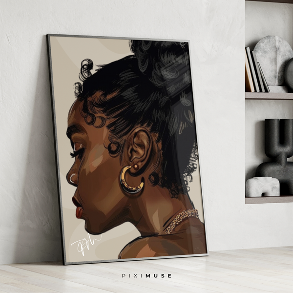 Girl With The Curly Hair