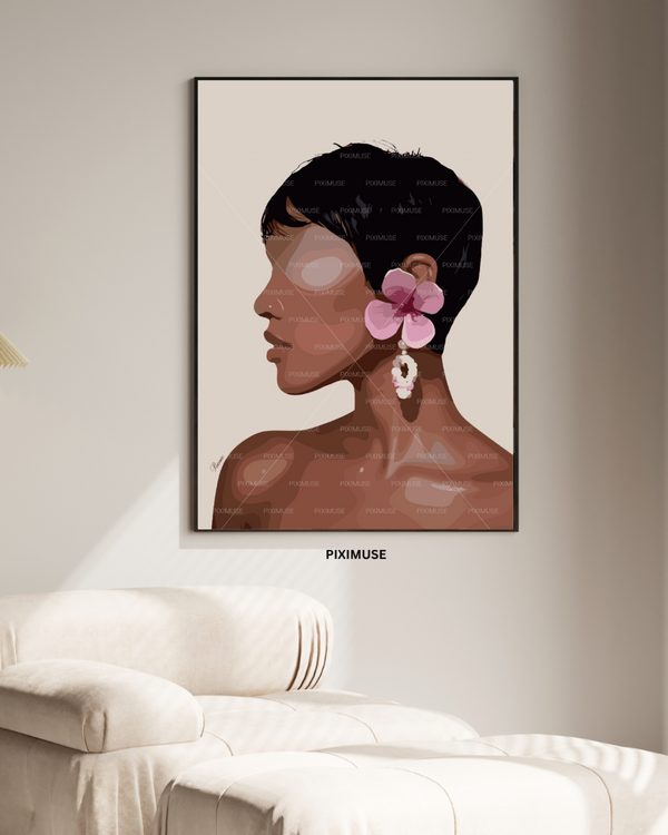 The Pink Blossom - Beige