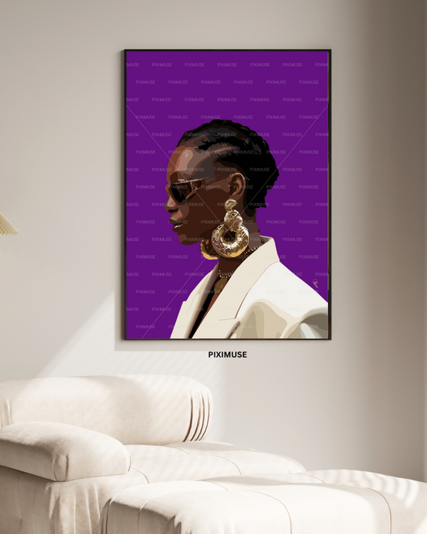 Timeless In Taupe - Purple