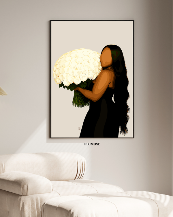 Roses Forever - Beige B