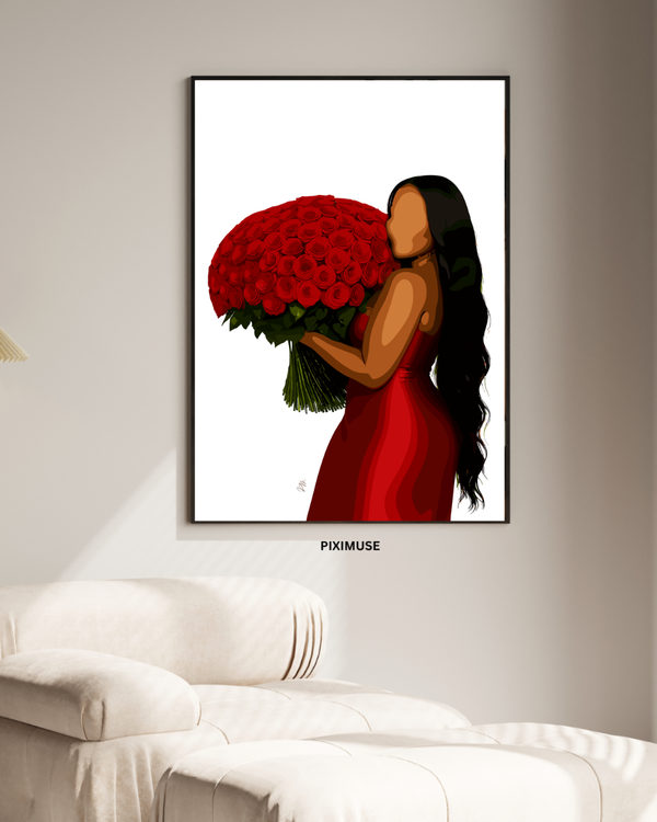 Roses Forever - White R