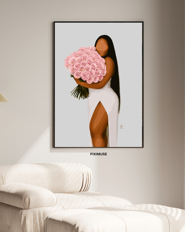 Lady Roses - White W