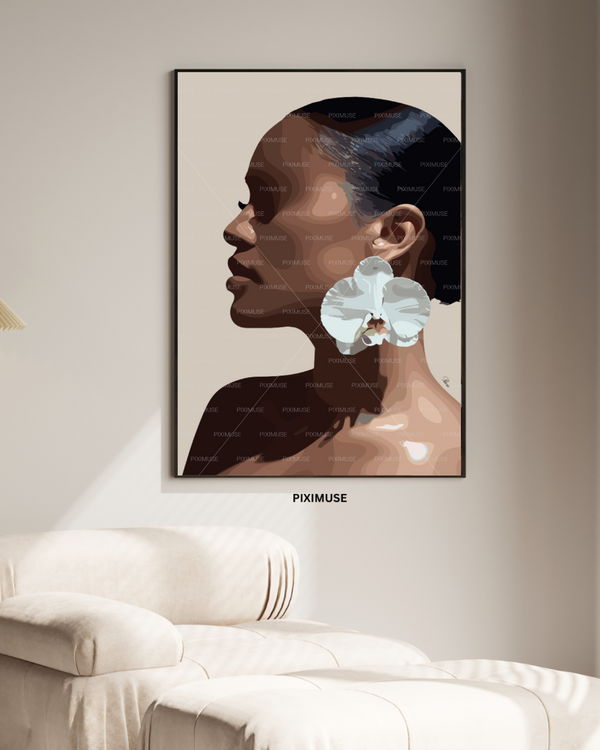 White Orchid - Beige