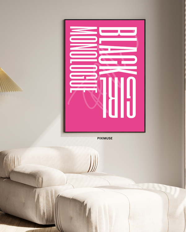 Black Girl Monologue - Pink